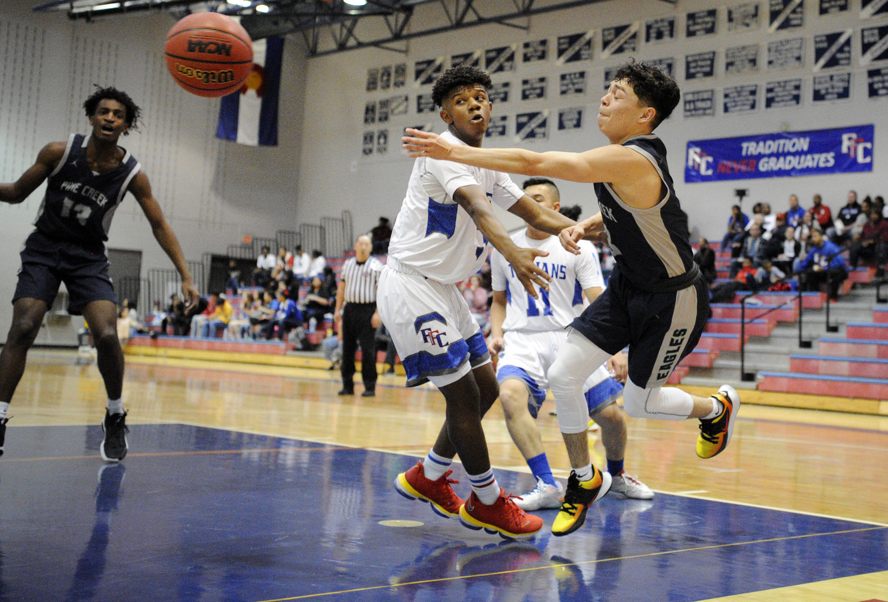 PHOTOS: Fountain-Fort Carson Trojans (58) Pine Creek Eagles (70)